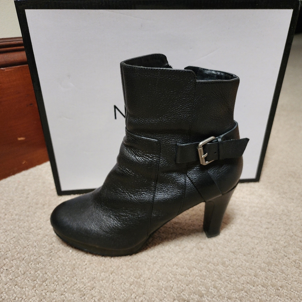 Nine West Booties 7.5 Black